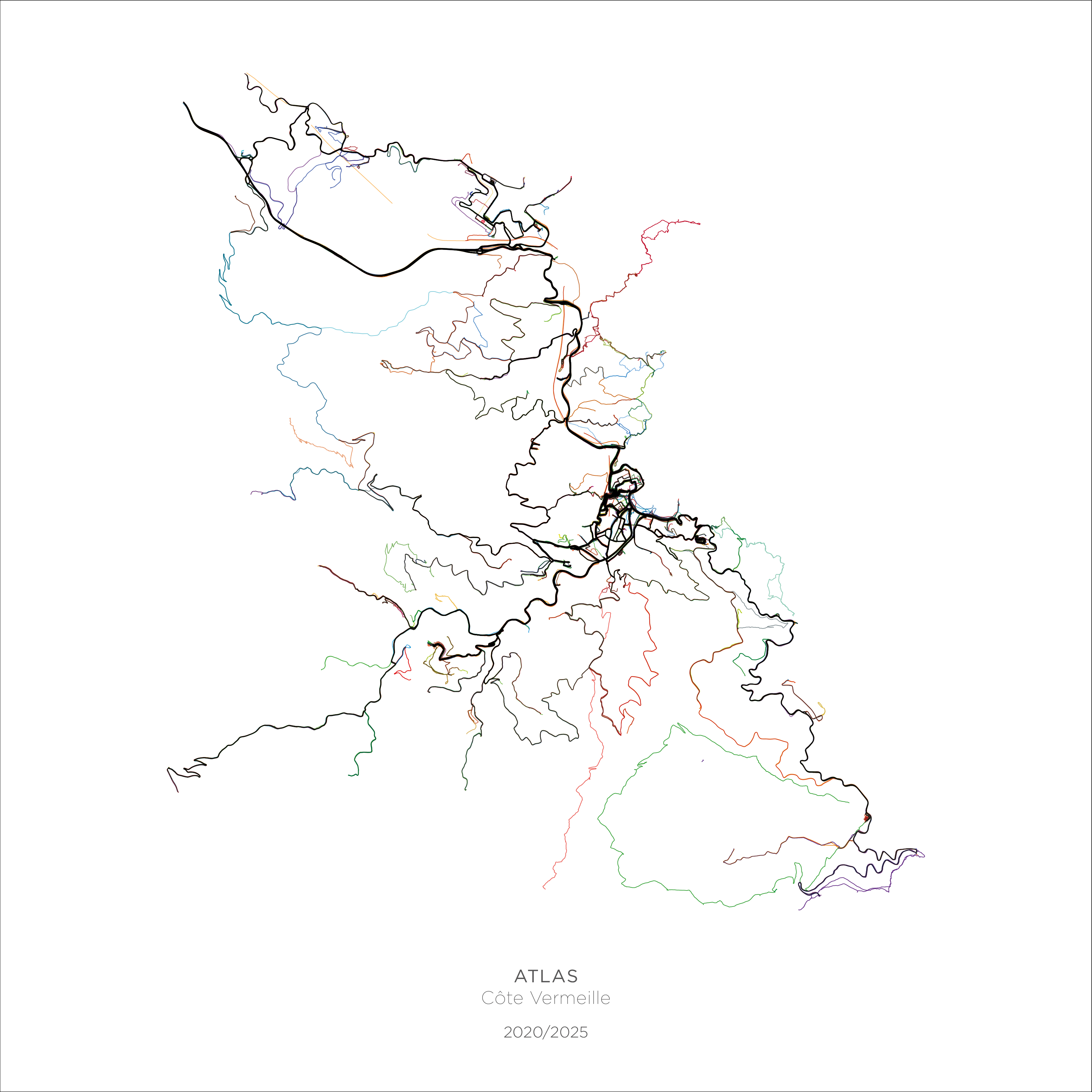 Hodographie-Atlas Cote Vermeille 2020/2025